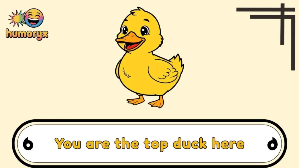 Clever Duck Wordplay That Hits Fast