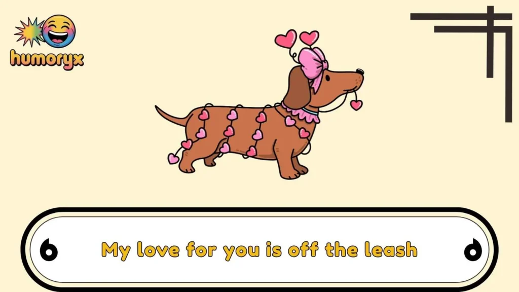 Sweet Valentines Dog Puns for Cards
