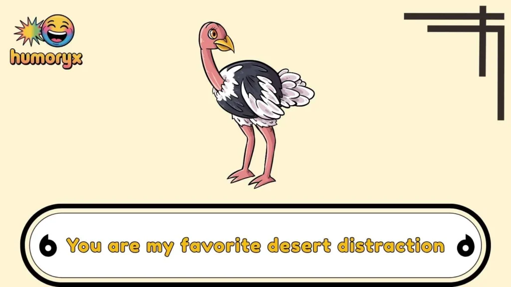 Cute Ostrich Puns That Feel Light and Playful