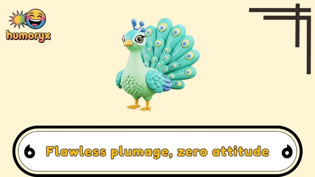 Peacock Puns About Style and Fashion