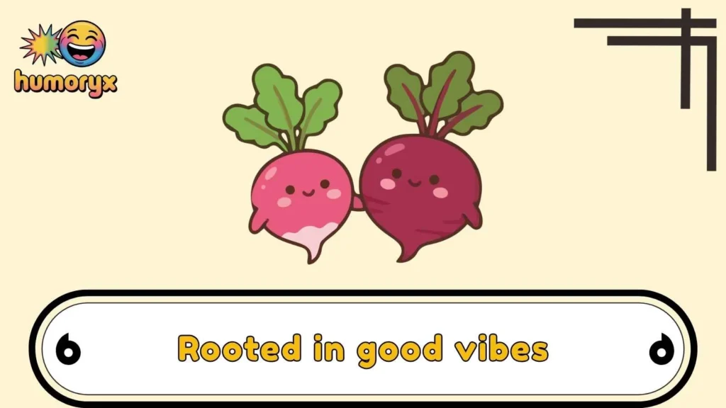 Punny Radish Captions for Instagram