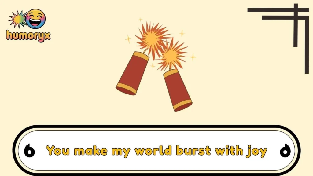 Romantic Fireworks Puns for Love Moments