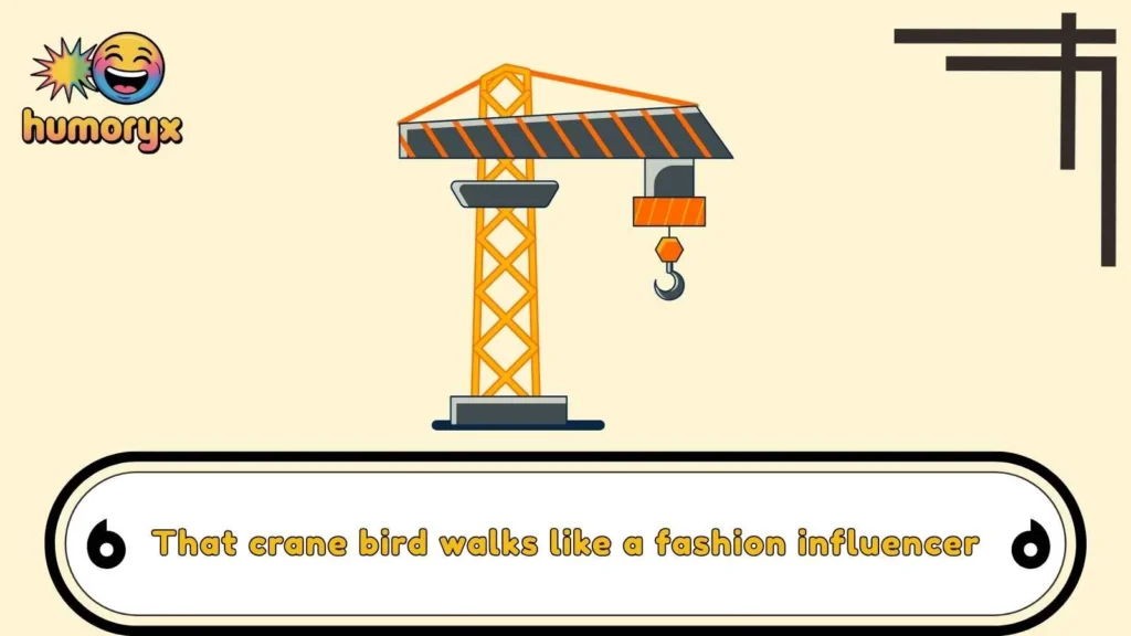 Bird Crane Puns That Totally Soar