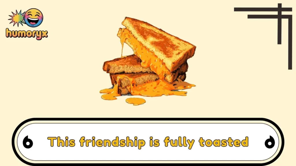 Crispy Grilled Cheese Puns