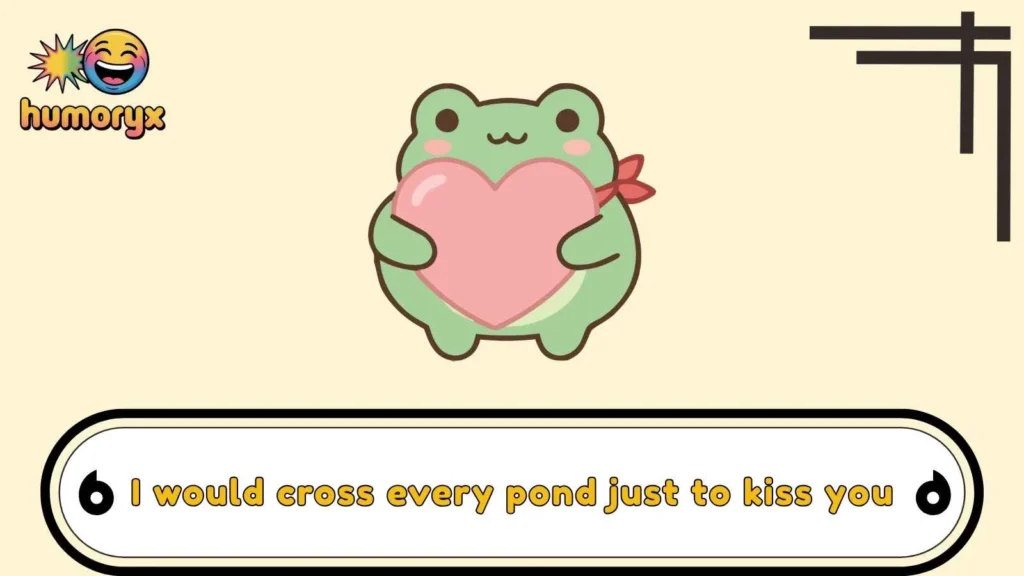 Cute Frog Love Puns