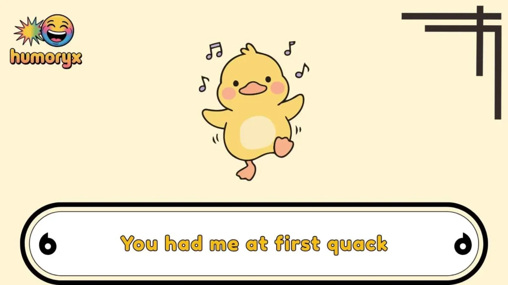 Duck Love Puns for Flirty Moments