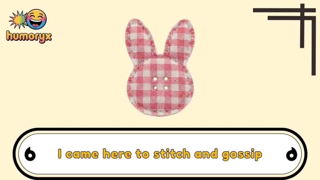 Sewing Button Puns for Craft Lovers