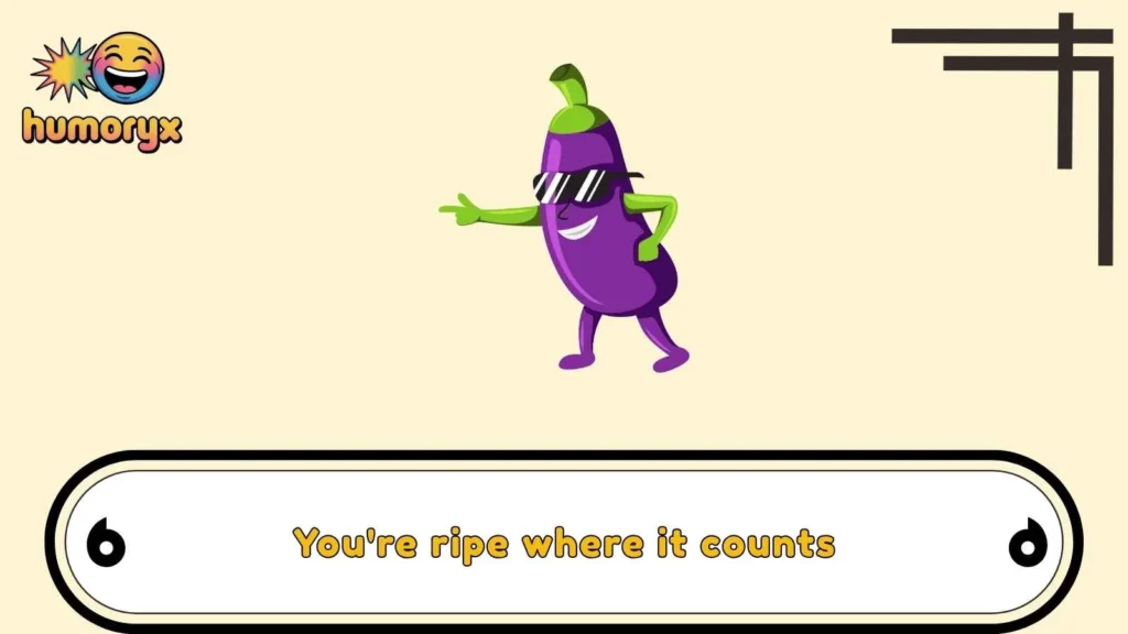 Cute Eggplant Puns for Friends